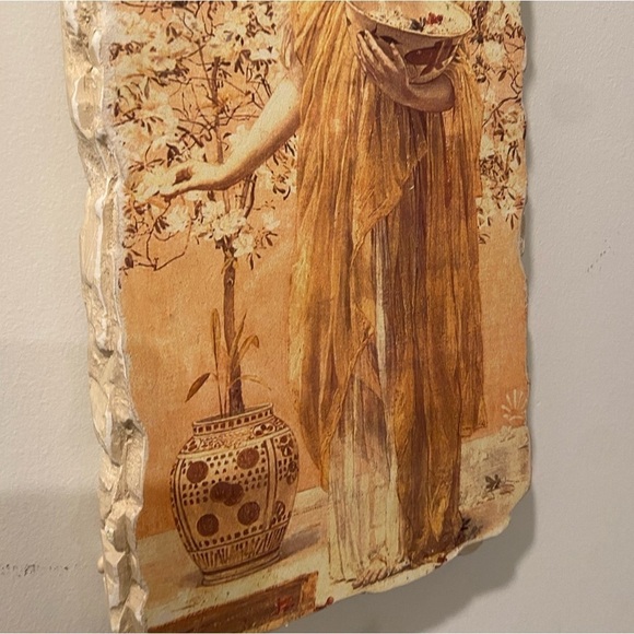 Lady of Blossoms Wall Plaque - Picture 7 of 10